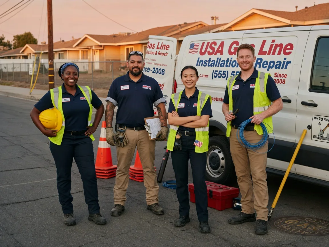 Gas Line Installation company in Malcom, IA